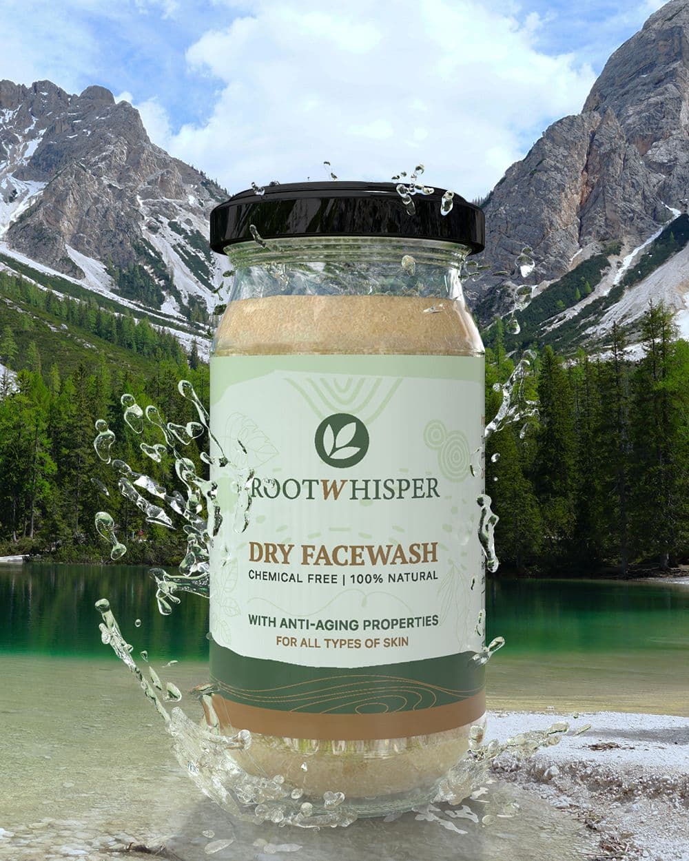 RootWhisper Organic Dry facewash RootWhisper Organic Dry facewash